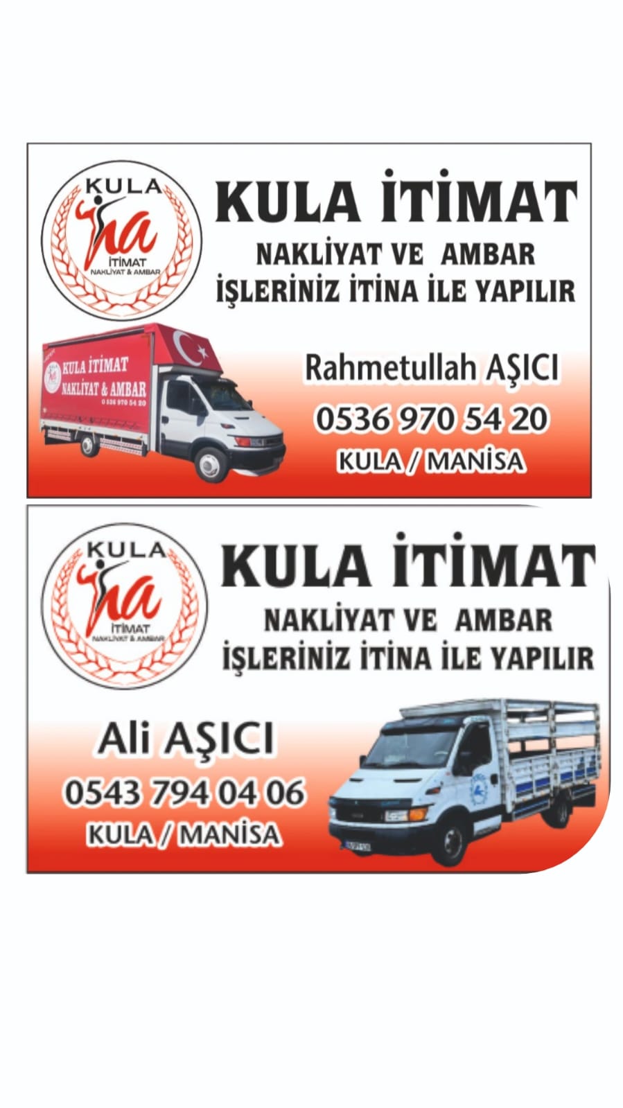 Kula İti̇mat Nakli̇yat & Ambar Manisa Evden Eve Nakliyat