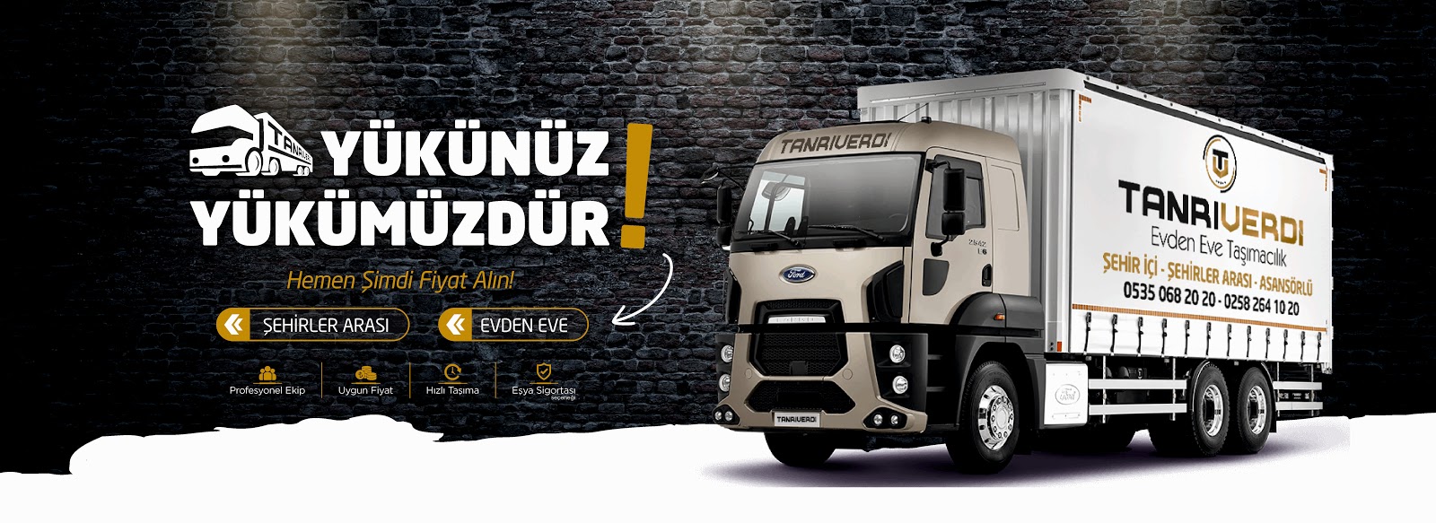 Tanrıverdi Evden Eve Taşımacılık Denizli Evden Eve Nakliyat